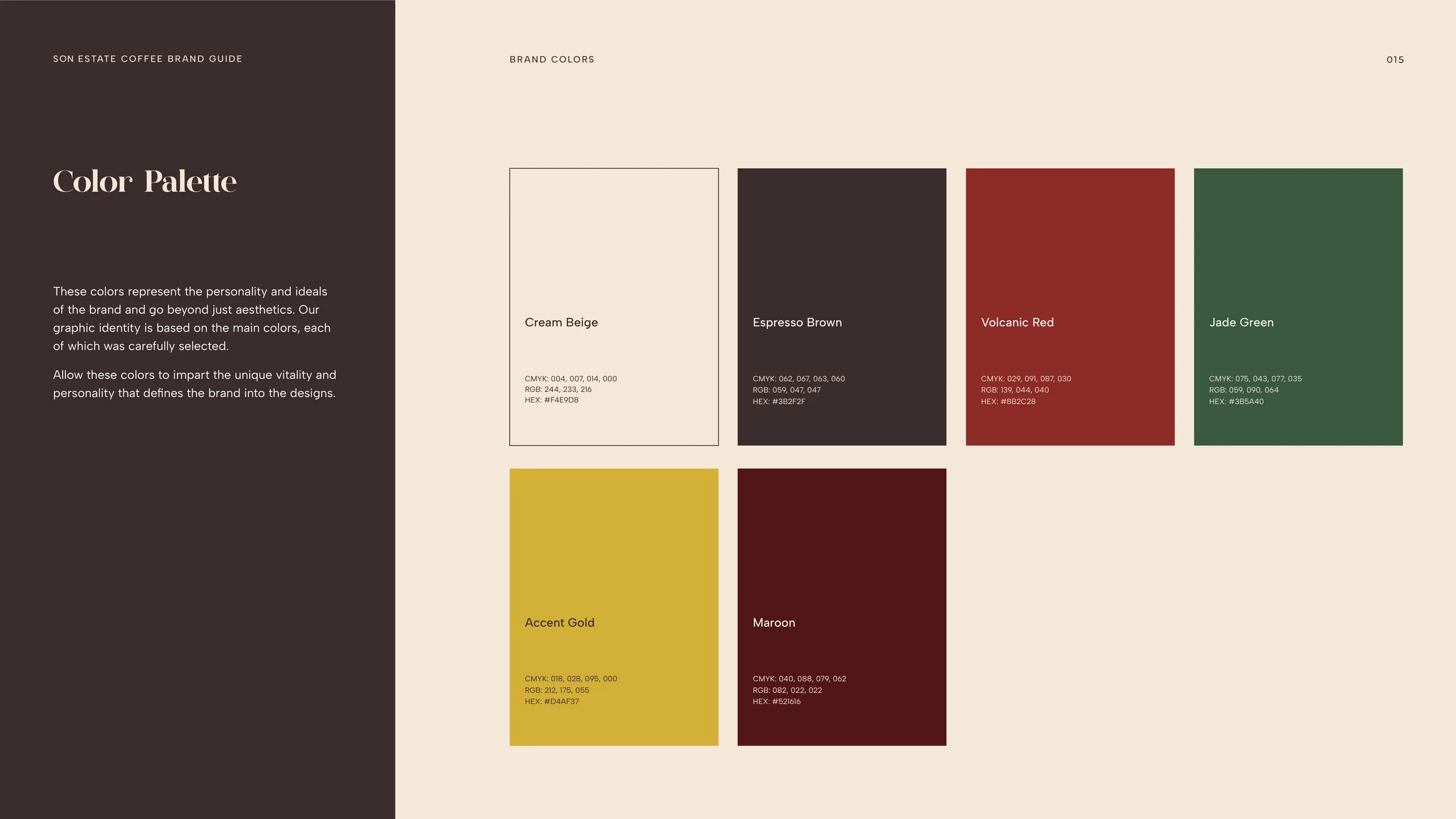 Son Estate Coffee brand identity 5